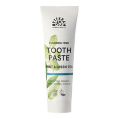 Bio Zahncreme Mint & Grean Tea 75ml - 6er Vorteilspack von Urtekram