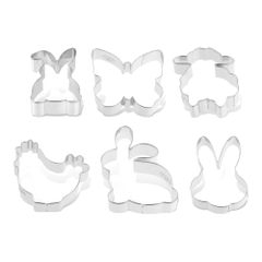 Dr. Oetker cookie cutter set animal Easter 6 pieces