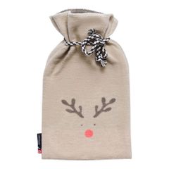 Wärmflasche Rudolph 2 Liter 21 x 38 cm - Natur - GRS zertifiziert