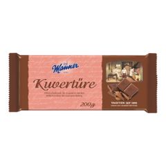 Manner Milk Chocolate Couverture 200g