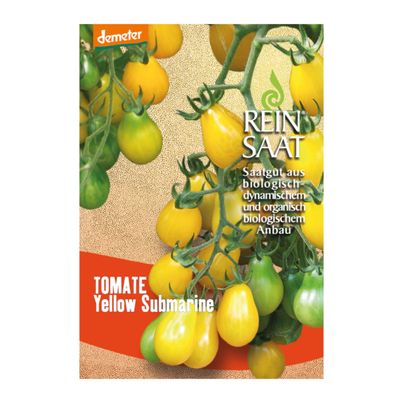 Bio Tomate Yellow Submarine Saatgut - 1 Beutel - 5er Vorteilspack von Reinsaat