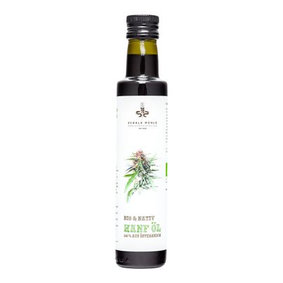 Bio Hanföl Nativ 250ml - 6er Vorteilspack von Schalk Mühle