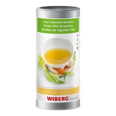 Vital-vegetable bouillon approx. 1,2kg 1600ml from Wiberg