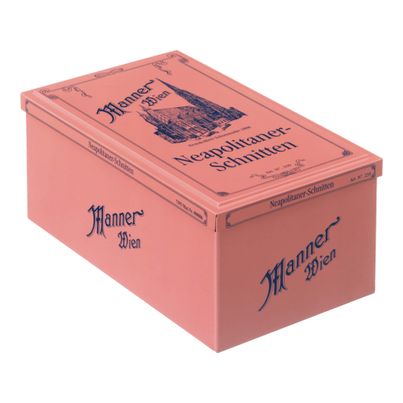 Manner Neapolitaner 1898 Nostalgiedose Design der Klassiker ohne Inhalt