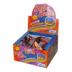 Fruchtgummi Rainbow Roller - 24er Vorteilspack von Vidal