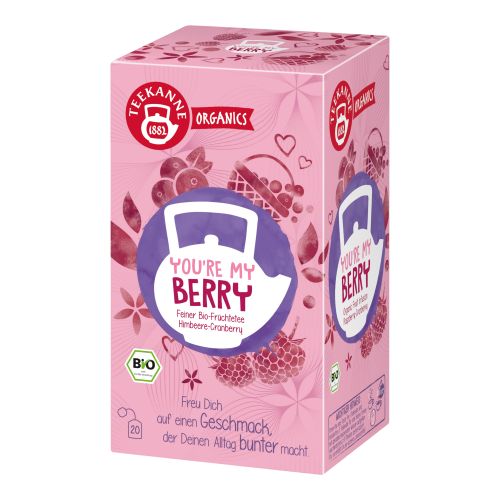 Bio Organics You're My Berry 20 Beutel von Teekanne