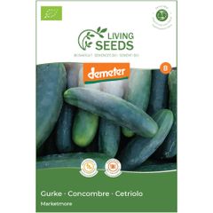 Bio Gurke Marketmore 5.05g Saatgut von Living Seeds