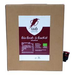 Bio Brat- & Backöl Bag in Box 3000ml von Ölmühle Raab