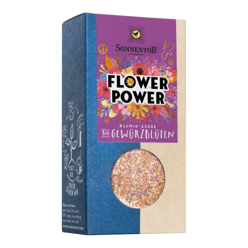 Organic Flower Power Spice Blossoms 35g - value pack of 6 from Sonnentor