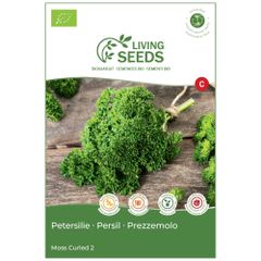Bio Petersilie Mosskrause 2 6.1g Saatgut von Living Seeds
