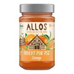 Bio Fruchtaufstrich 75% Orange 250g - 6er Vorteilspack von Allos