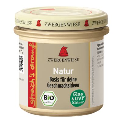 Bio Natur Aufstrich 135g - 6er Vorteilspack von Zwergenwiese