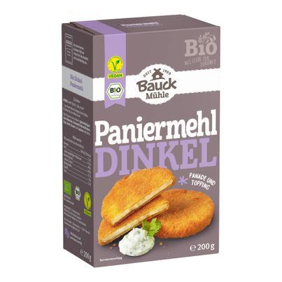 Bio Dinkel-Paniermehl 200g - 6er Vorteilspack von Bauck Mühle