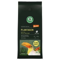 Bio Plantagen-Kaffee blond roast ganze Bohne 250g von LEBENSBAUM