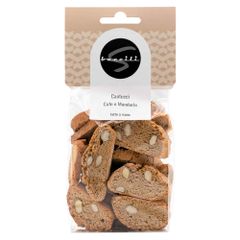 Cantucci Cafe e Mandorle 250g - Knusprig Doppel gebackene Kekse mit Mandeln und Kaffee von Baccili