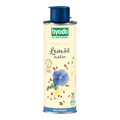 Bio Leinöl nativ 250ml - 6er Vorteilspack von Byodo