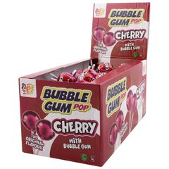 Bubble Gum Pop Cherry 15g - 100er Vorteilspack von Sweet'n Fun