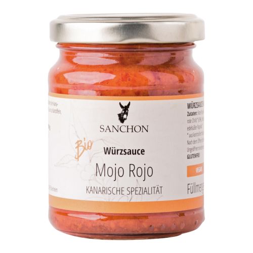 Organic Mojo Rojo 125g - value pack of 6 from Sanchon