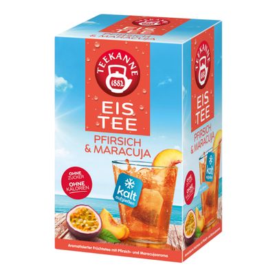 Iced tea peach & passion fruit 18 bags from Teekanne