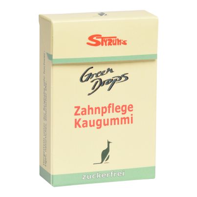 Bio Green Drops Zahnpflegekaugummi 33g - 24er Vorteilspack von Styrums