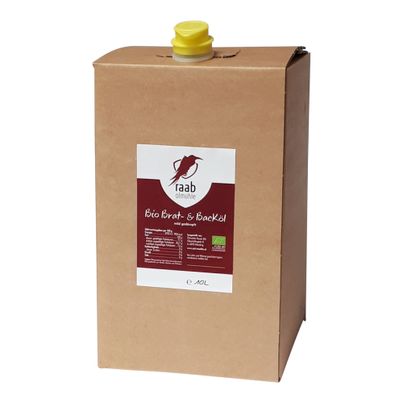 Bio Brat- und Backöl mild gedämpft 10000ml von Ölmühle Raab