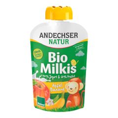 Bio Milkis Apfel Banane 100g - 6er Vorteilspack von Andechser