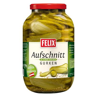 FELIX Aufschnitt Gurken 3,4l