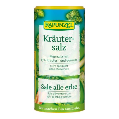 Bio Kräutersalz 125g - 12er Vorteilspack von Rapunzel Naturkost
