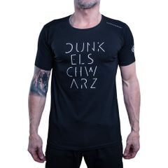 Dunkelschwarz T-Shirt DS-1 FOURROW black