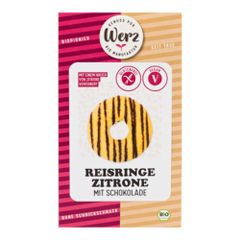 Bio Reisringe Zitrone 110g - 6er Vorteilspack von Werz