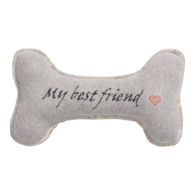 Dog Toy My best friend Color Grey 20x40cm by David Fussenegger