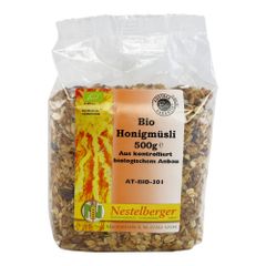 Bio Honigmüsli 500g von Nestelberger