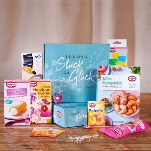 Dr. Oetker Geschenk-Set Ein Stück vom Glück