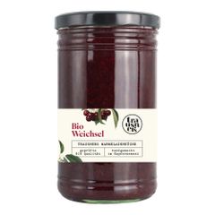 Bio Weichsel Fruchtaufstrich 1000g - 6er Vorteilspack von Trausner - Marmeladenküche