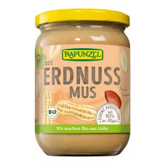 Bio Erdnussmus fein 500g - 6er Vorteilspack von Rapunzel Naturkost