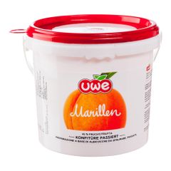 Apricot jam strained 2000g from Unterweger Konfitüren UWE