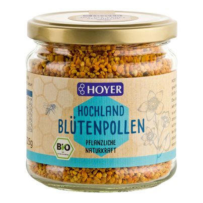 Bio Hochland Blütenpollen 225g - 6er Vorteilspack von Hoyer