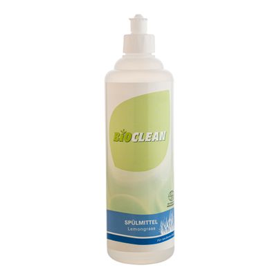 Bio Spülmittel Lemongrass 500ml - 6er Vorteilspack von Bioclean