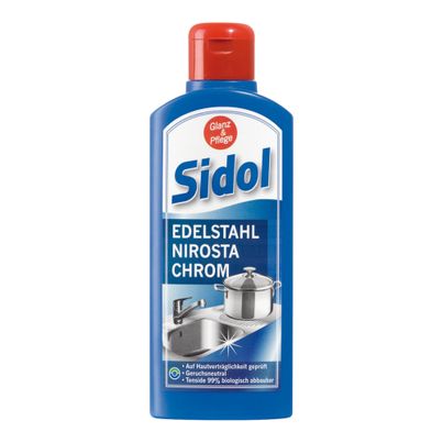 Edelstahl Nirosta Chromreiniger 250ml von Sidol