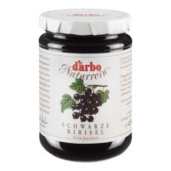 Darbo black currant jam finely sieved 450 g.