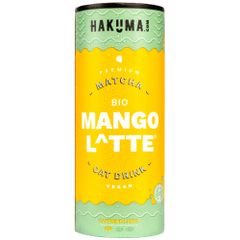 HAKUMA Mango Latte 235ml - Premium Mango Latte auf Hafermilchbasis mit fruchtiger Mango - in der CartoCan - vegan und glutenfrei von HAKUMA