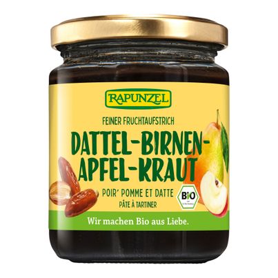 Bio Dattel-Birnen-Apfel-Kraut 300g - 6er Vorteilspack von Rapunzel