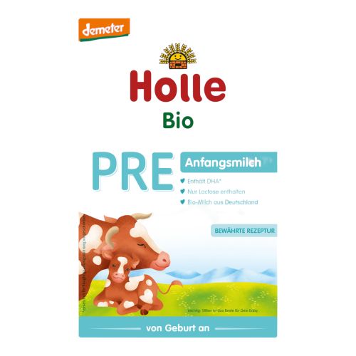 Organic baby milk - pre-initial milk 400g - value pack of 5 from Holle