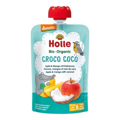 Bio Pouchy Croco Coco 100g - 12er Vorteilspack von Holle