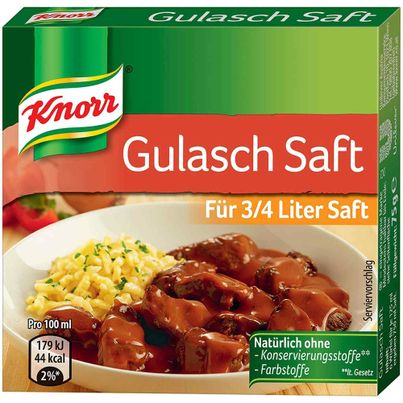 Knorr Goulash Juice Cubes 75g