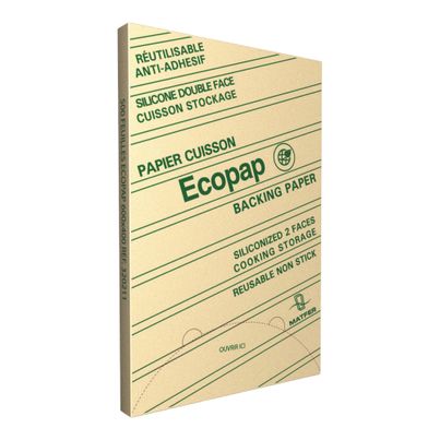 Backpapier ECOPAP 53x32.5cm 500Stück von Matfer