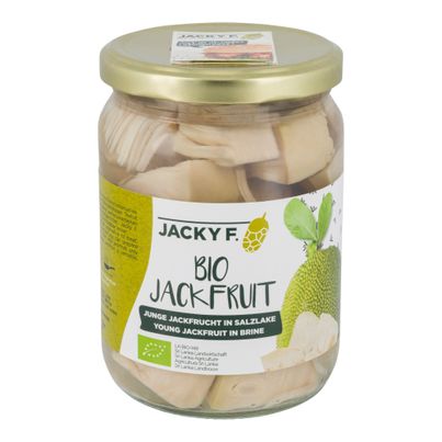 Bio Jackfruit in Salzlake Glas 500g - 12er Vorteilspack von Jacky F.