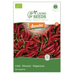 Bio Chili De Cayenne 3.75g Saatgut von Living Seeds