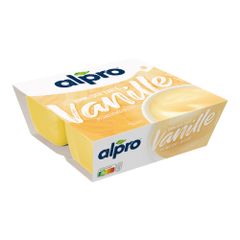 Soy dessert vanilla 4x125g from Alpro