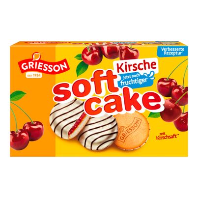 Soft Cake Kirsche 300g - 12er Vorteilspack von Griesson